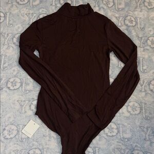 Chic Chocolate Long Sleeve Bodysuit